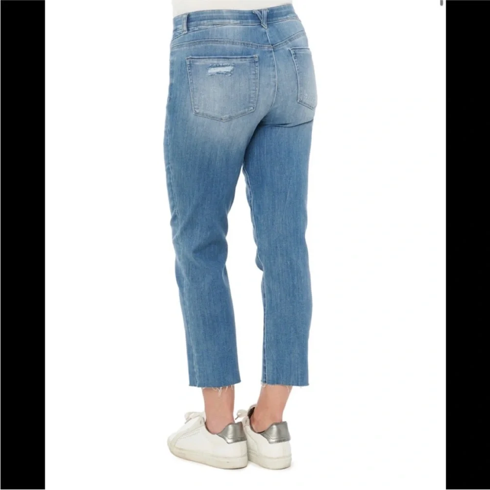 Democracy Ab Technology Vintage High Rise Skinny Straight Leg Jeans Sz 4